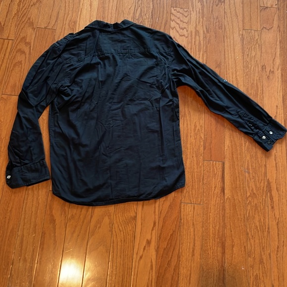 Navy button down shirt - Picture 6 of 6